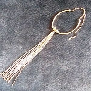 New pendent necklace gold tone